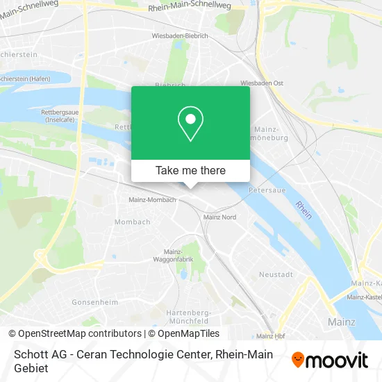 Schott AG - Ceran Technologie Center map