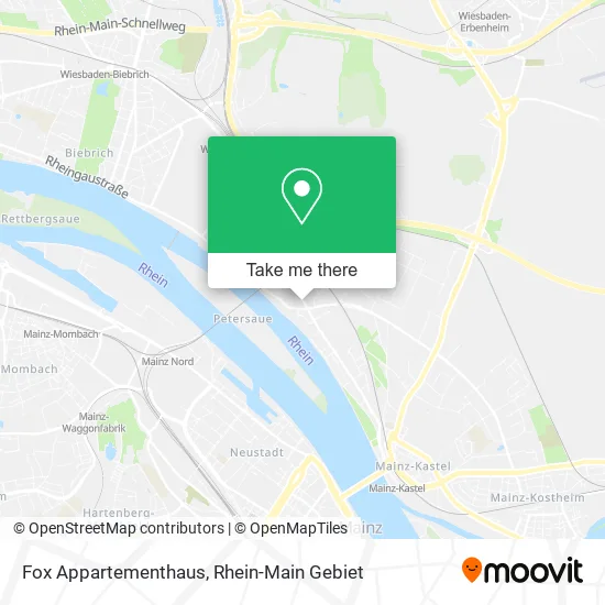 Карта Fox Appartementhaus