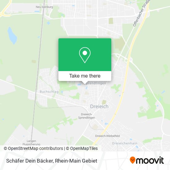 Schäfer Dein Bäcker map