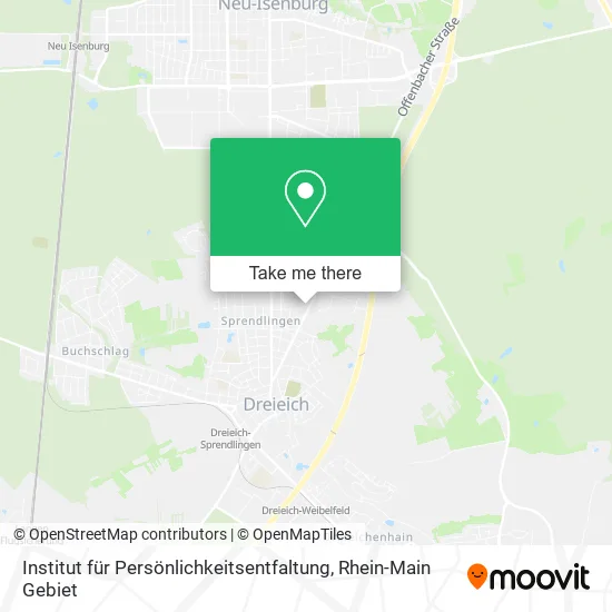 Карта Institut für Persönlichkeitsentfaltung