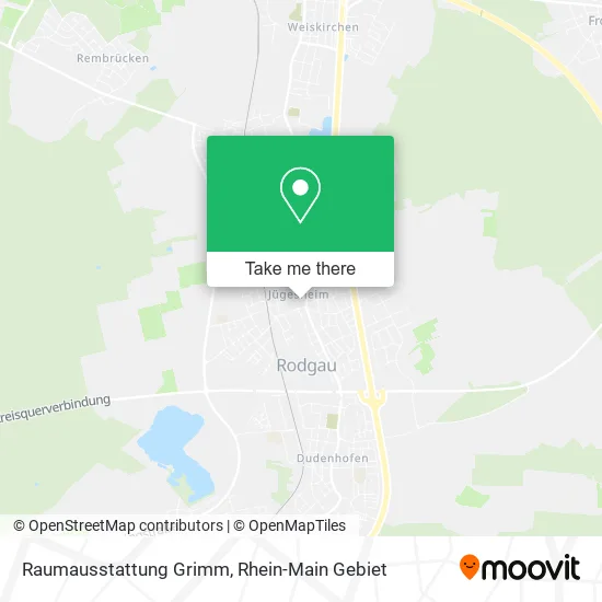 Карта Raumausstattung Grimm