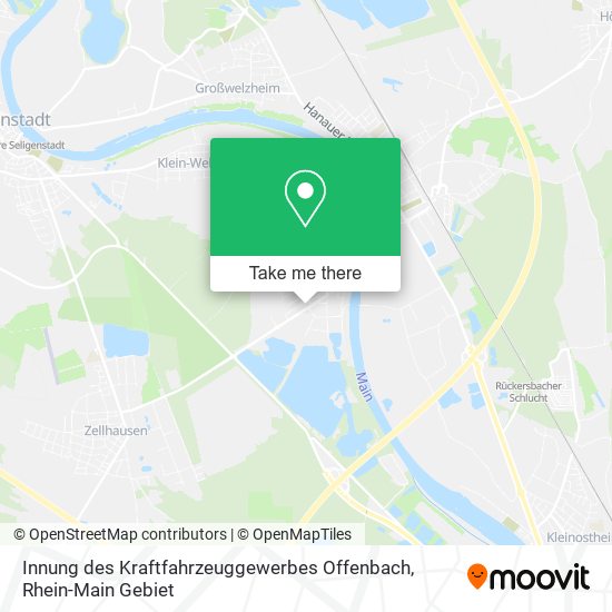 Innung des Kraftfahrzeuggewerbes Offenbach map