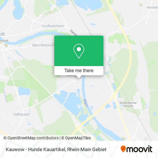 Kauwow - Hunde Kauartikel map