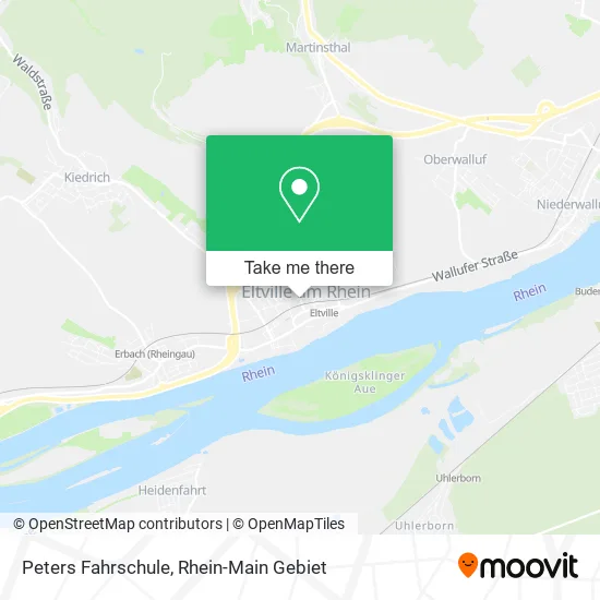 Карта Peters Fahrschule