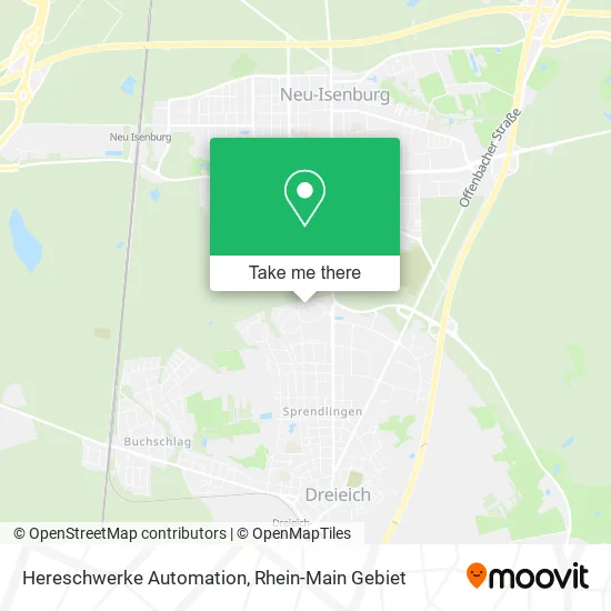 Карта Hereschwerke Automation