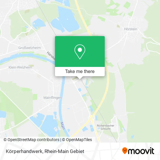 Карта Körperhandwerk