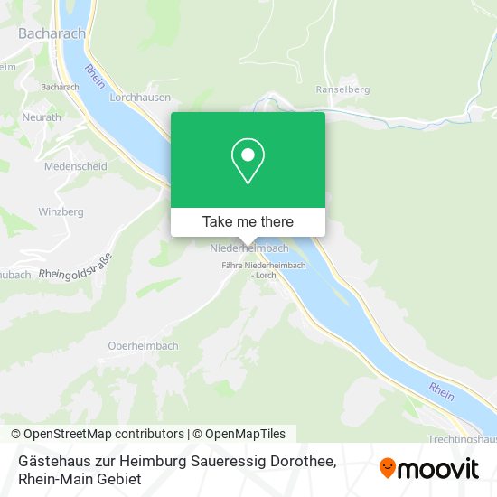 Карта Gästehaus zur Heimburg Saueressig Dorothee