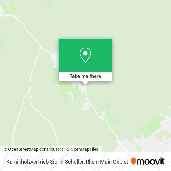 Kaminholzvertrieb Sigrid Schöller map