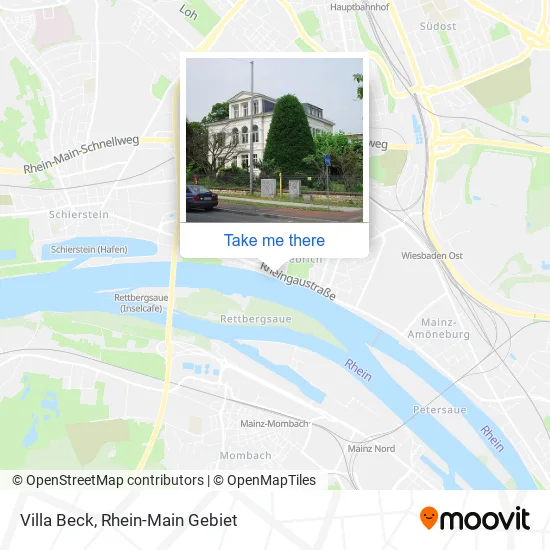 Карта Villa Beck