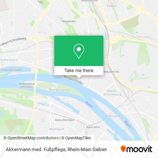 Akkermann med. Fußpflege map