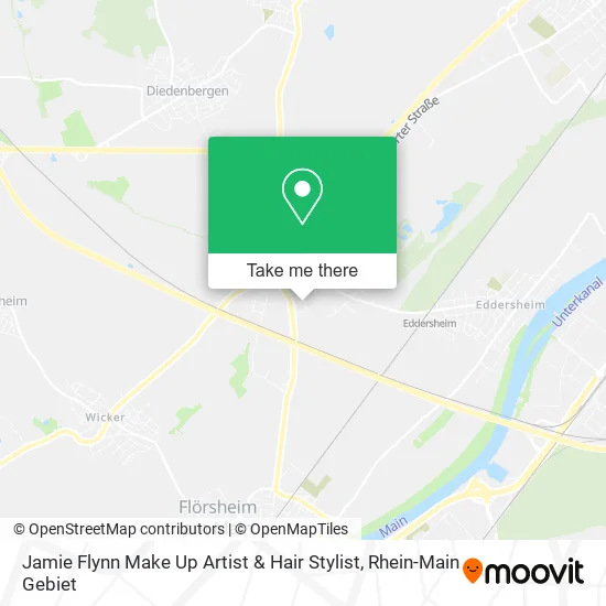 Карта Jamie Flynn Make Up Artist & Hair Stylist