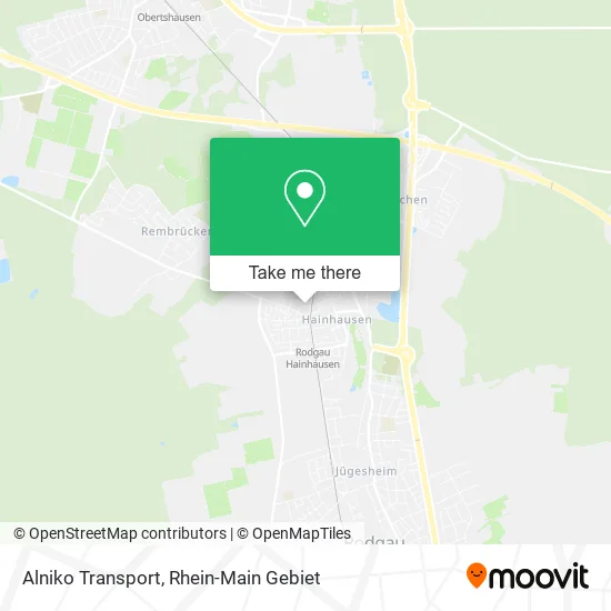 Карта Alniko Transport