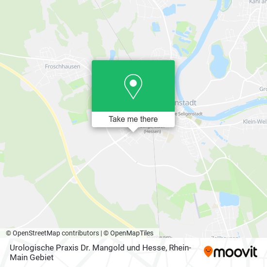 Urologische Praxis Dr. Mangold und Hesse map