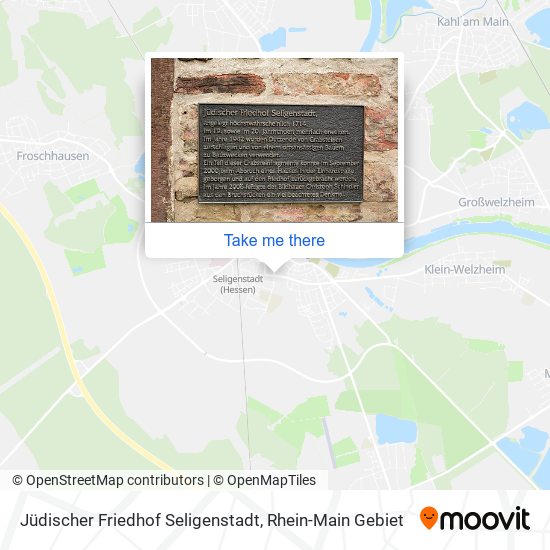 Jüdischer Friedhof Seligenstadt map