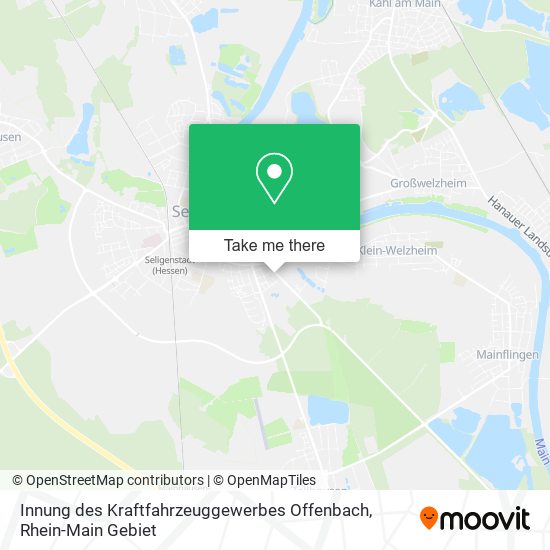 Innung des Kraftfahrzeuggewerbes Offenbach map