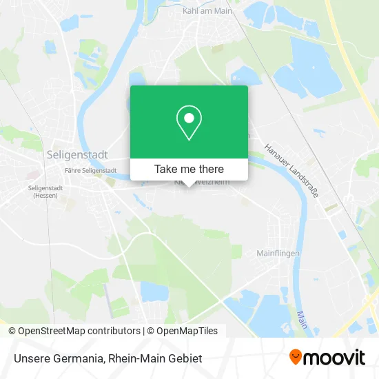 Карта Unsere Germania