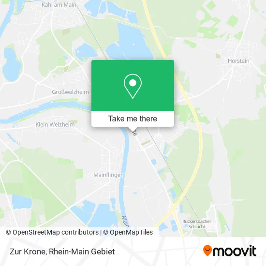 Карта Zur Krone