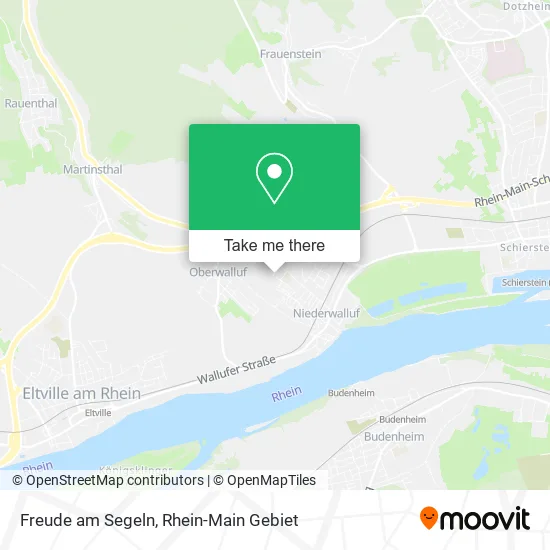 Карта Freude am Segeln