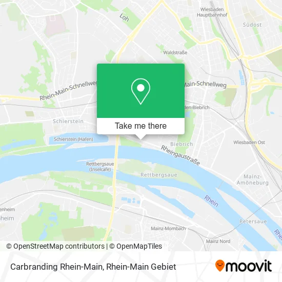 Карта Carbranding Rhein-Main