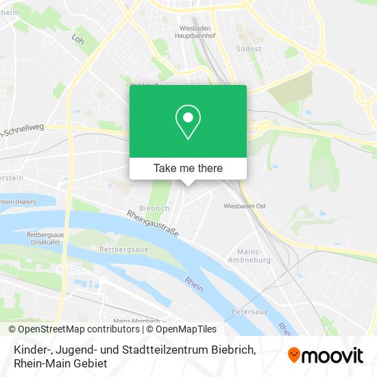 Kinder-, Jugend- und Stadtteilzentrum Biebrich map