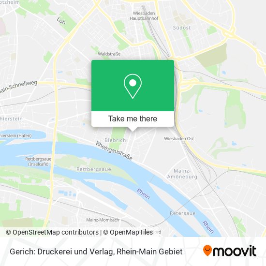 Gerich: Druckerei und Verlag map