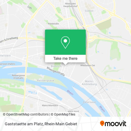 Карта Gaststaette am Platz