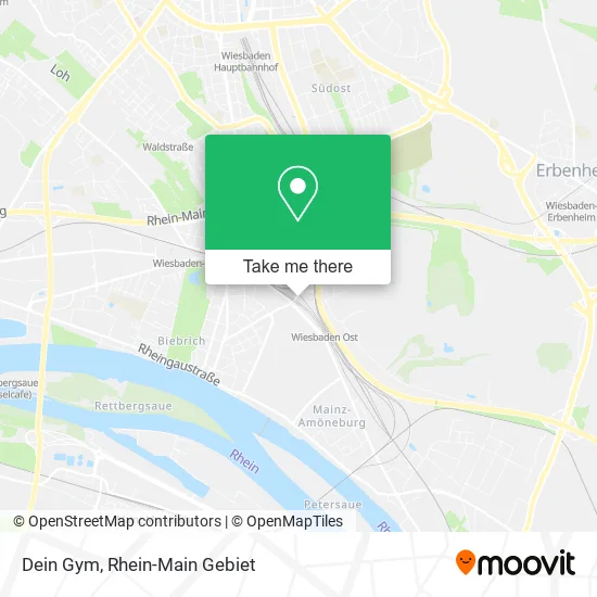 Карта Dein Gym