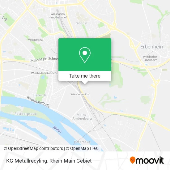 Карта KG Metallrecyling