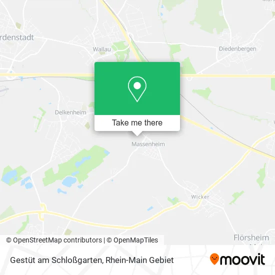 Карта Gestüt am Schloßgarten