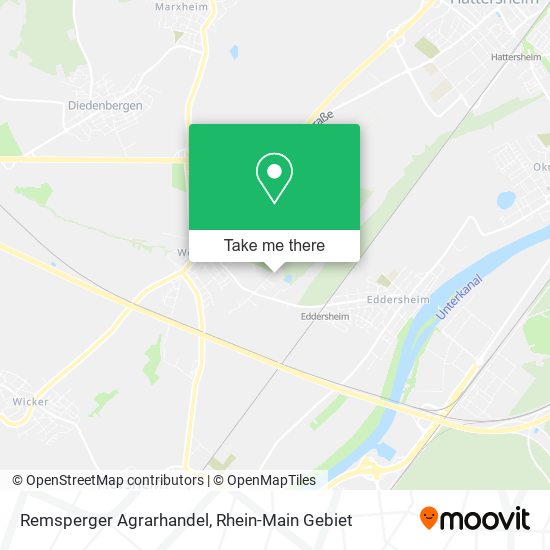 Remsperger Agrarhandel map