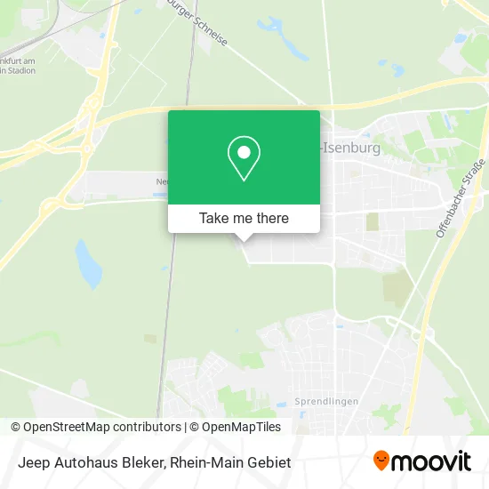 Карта Jeep Autohaus Bleker