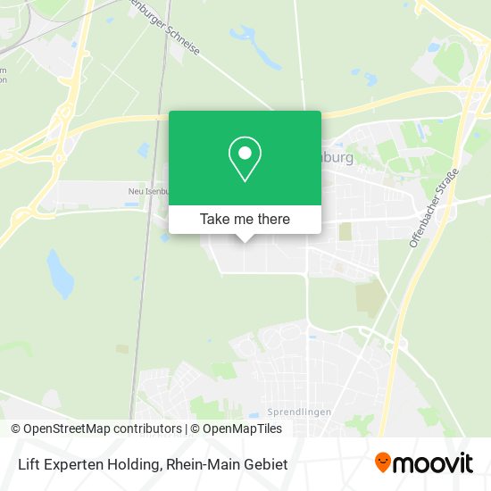Карта Lift Experten Holding