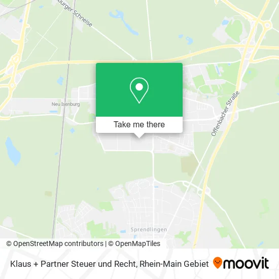 Карта Klaus + Partner Steuer und Recht