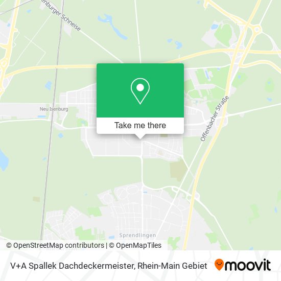 V+A Spallek Dachdeckermeister map