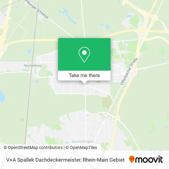 Карта V+A Spallek Dachdeckermeister