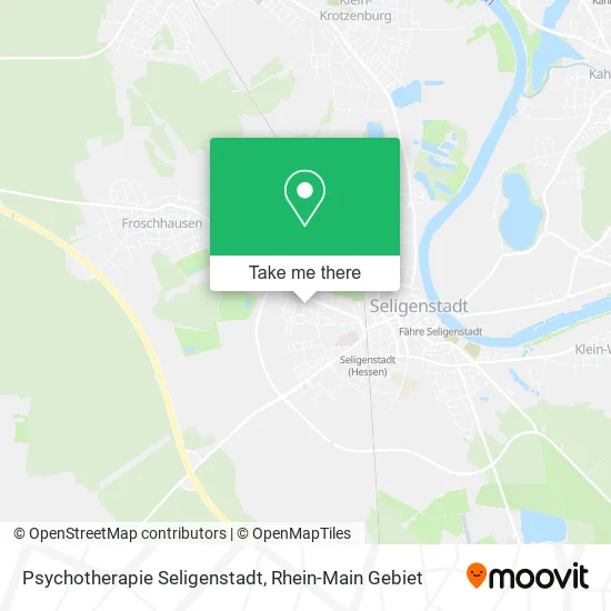 Карта Psychotherapie Seligenstadt