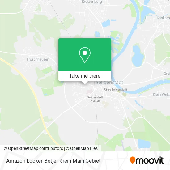 Карта Amazon Locker-Betje