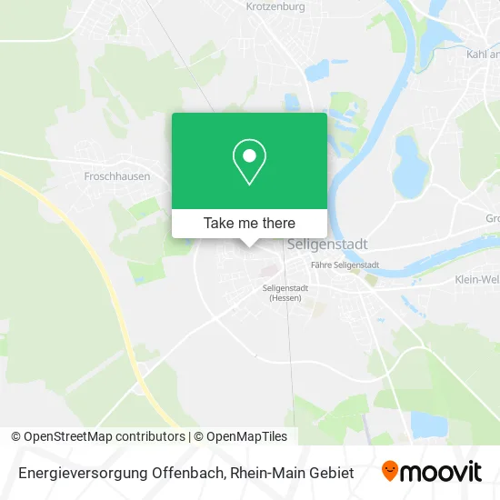 Карта Energieversorgung Offenbach