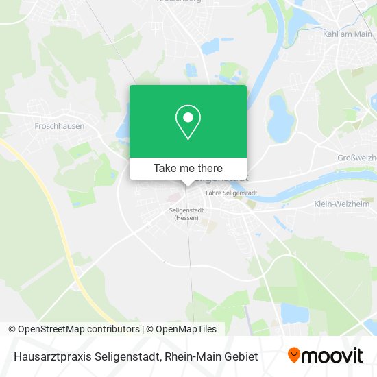 Hausarztpraxis Seligenstadt map