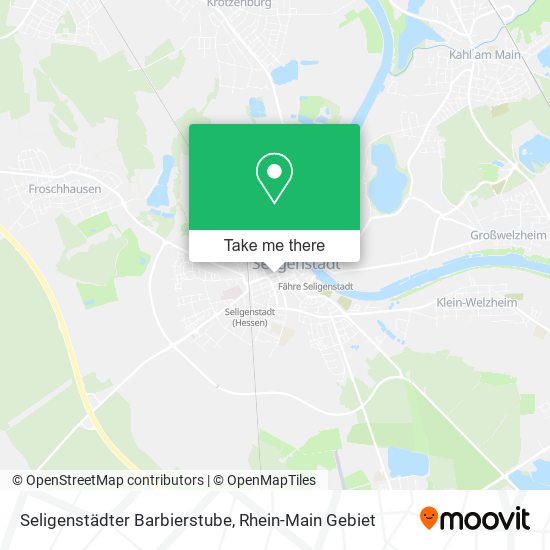 Карта Seligenstädter Barbierstube