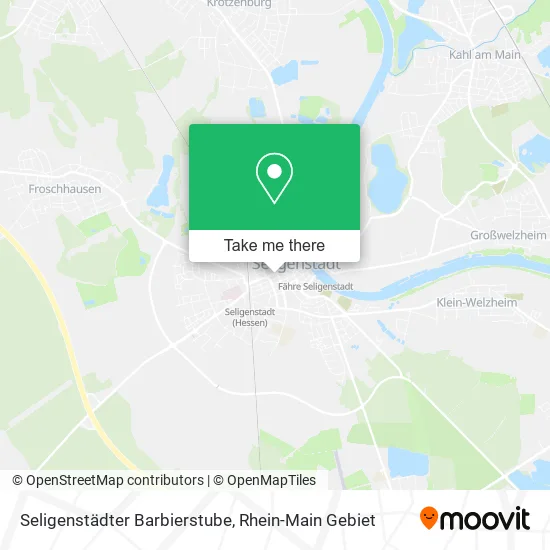 Карта Seligenstädter Barbierstube