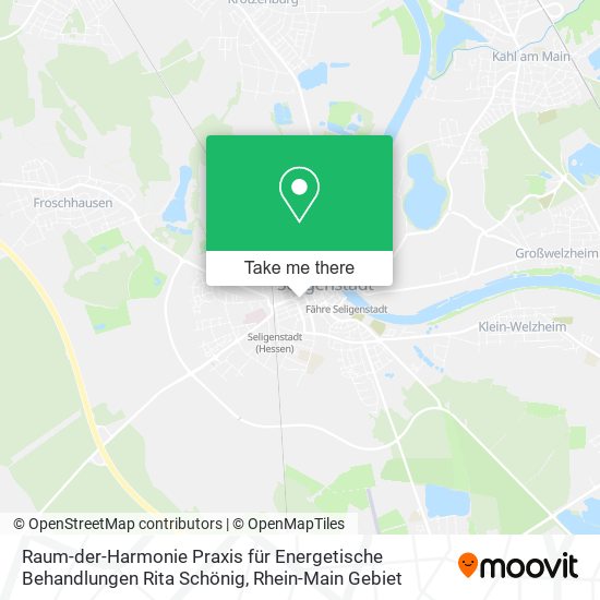 Raum-der-Harmonie Praxis für Energetische Behandlungen Rita Schönig map