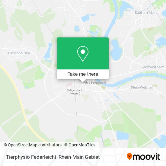 Карта Tierphysio Federleicht