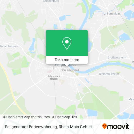 Seligenstadt Ferienwohnung map