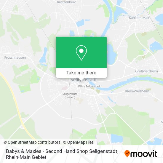 Babys & Maxies - Second Hand Shop Seligenstadt map