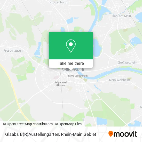 Карта Glaabs B(R)Austellengarten