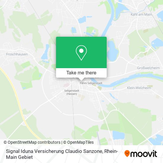 Signal Iduna Versicherung Claudio Sanzone map