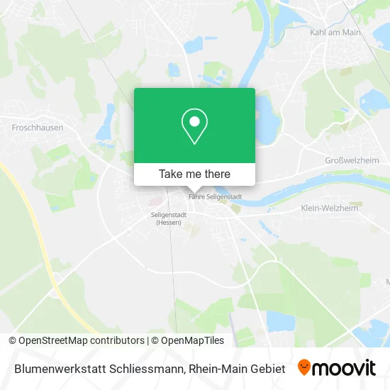 Карта Blumenwerkstatt Schliessmann