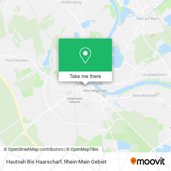 Карта Hautnah Bis Haarscharf