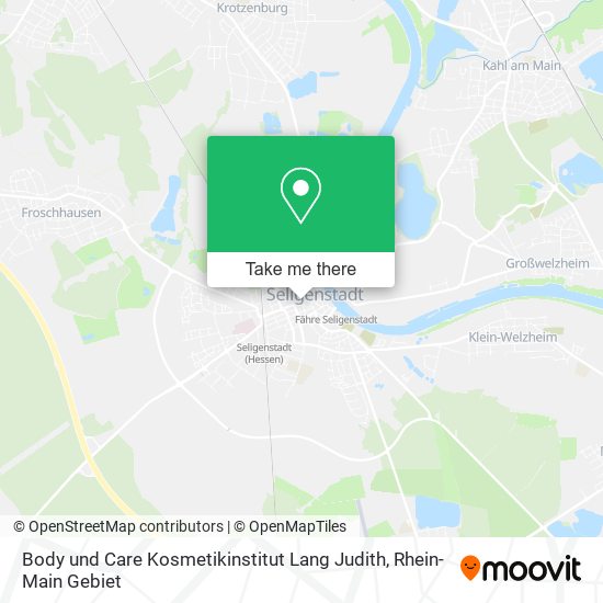 Body und Care Kosmetikinstitut Lang Judith map